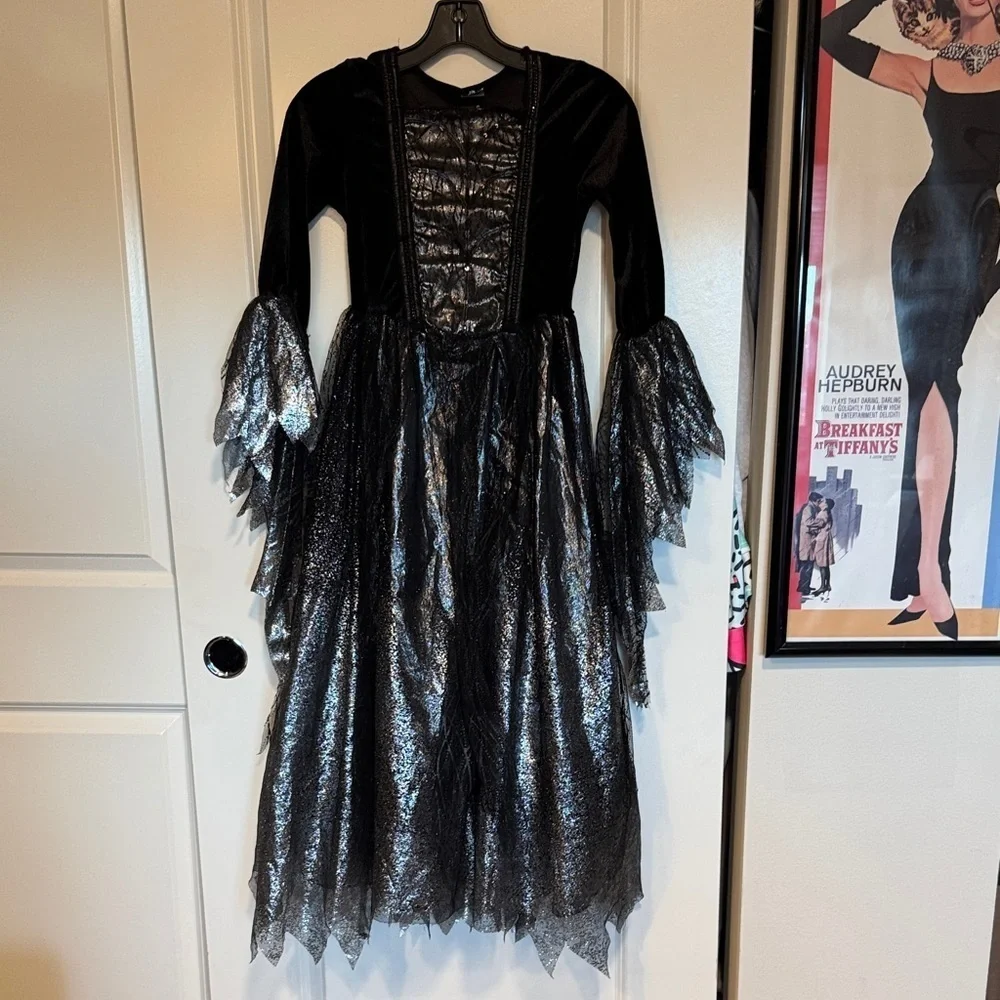 Spirit Black and Silver Kids Halloween Costume